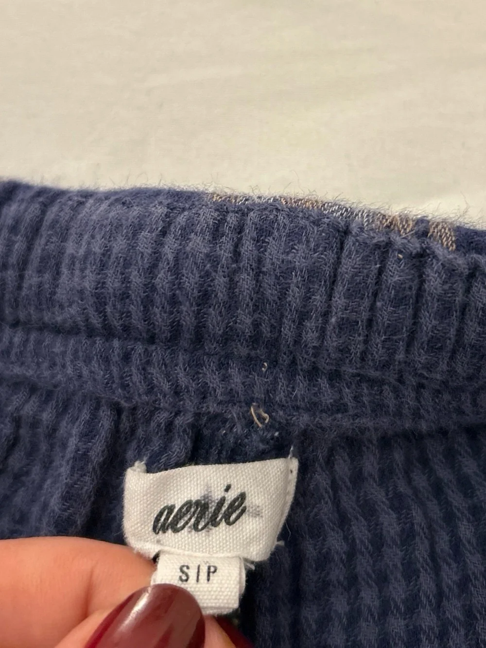 Aerie Soft Gauze Plaid Pajama Joggers